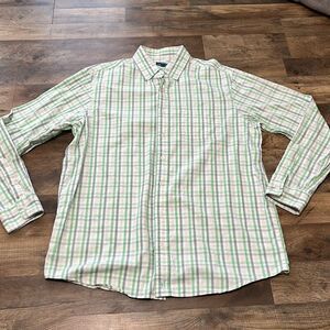 Johnnie-O long sleeve button down shirt size XL